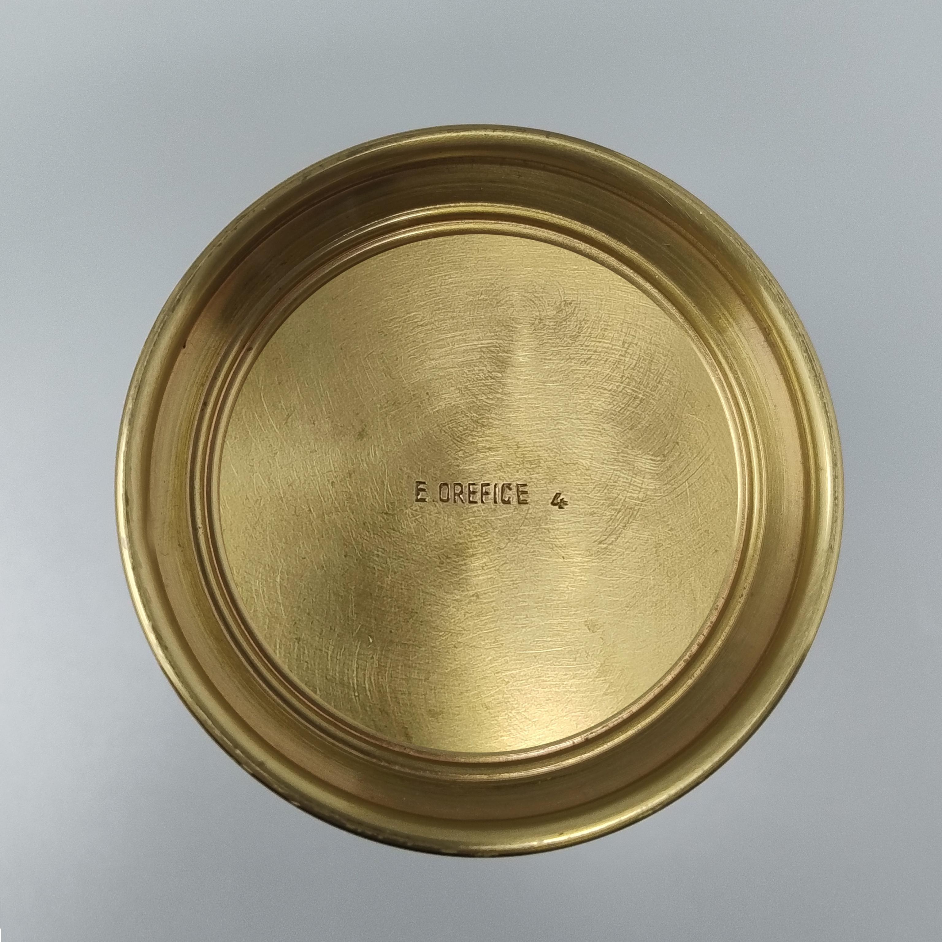 Años 60 Precioso juego de cóctel de E. Orefice en lucita y latón. Fabricado en Italia en venta 1