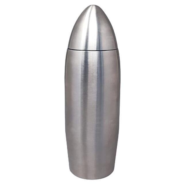 1960 Splendido cocktail shaker "Bullet" in acciaio inox, Made in Italy
