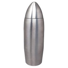 1960 Splendido cocktail shaker "Bullet" in acciaio inox, Made in Italy