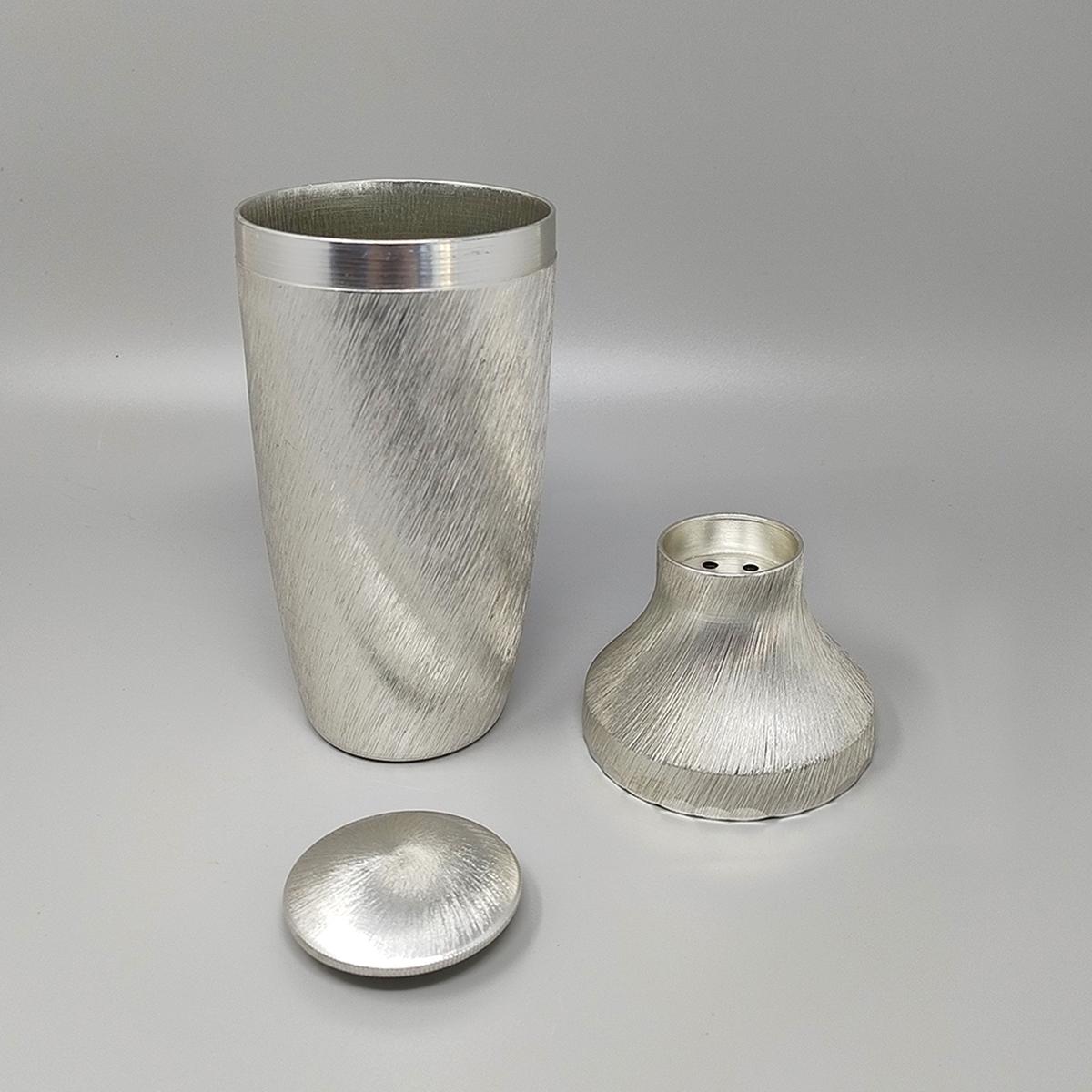 Italian 1960s Gorgeous Cocktail Shaker by Arir. Made in Italy