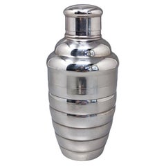 Retro 1960s Gorgeous Cocktail Shaker by Forzani. Made in Italy