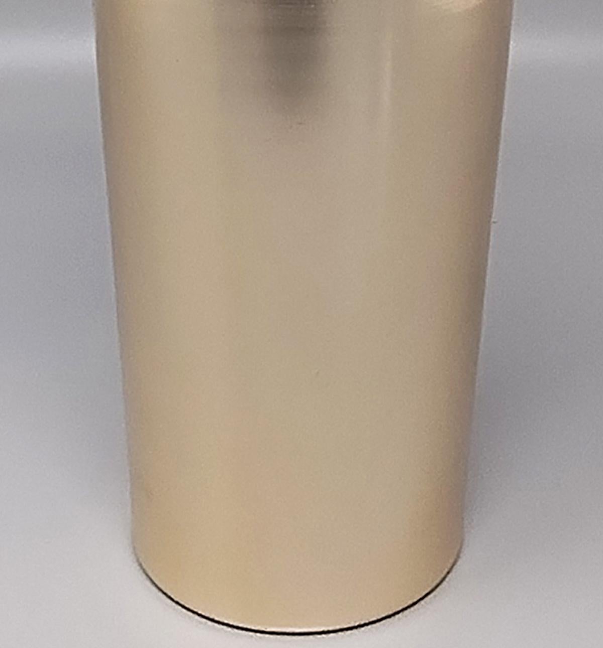 1960er Jahre Wunderschöner Cocktail Shaker aus Aluminium. Hergestellt in Italien (Edelstahl) im Angebot