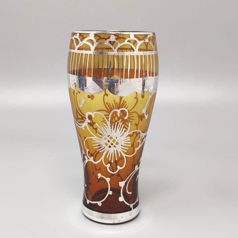 1960 Splendido set di shaker per cocktail con sei bicchieri. Prodotto in Italia in vendita 5