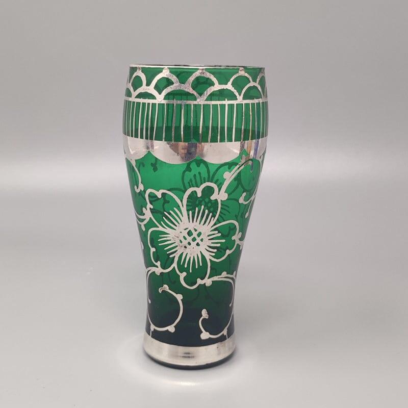 1960 Splendido set di shaker per cocktail con sei bicchieri. Prodotto in Italia in vendita 2