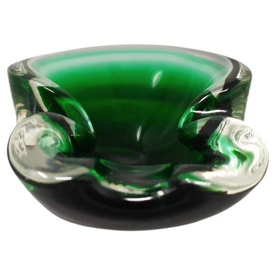 Mid Century Modern Decorative Mercury Silver Bowl Catch All, Mexico