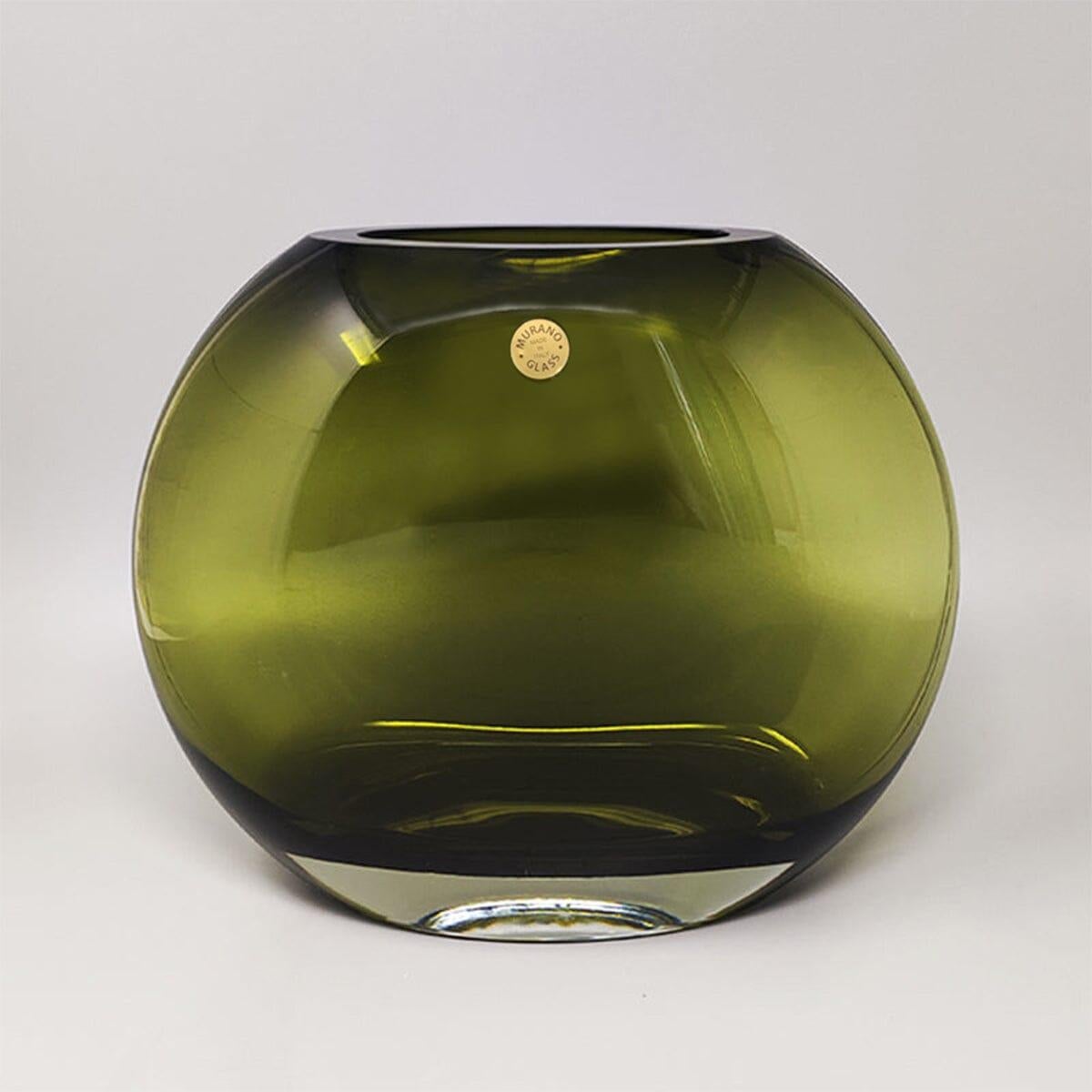 Mid-Century moderno 1960, Splendido vaso Greene & Greene di Flavio Poli in vendita