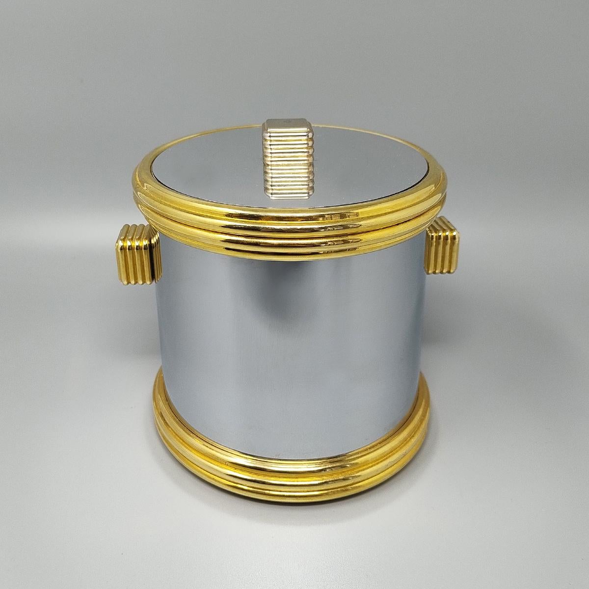 1960s Gorgeous Ice Bucket by Lancel. Made in France (Moderne der Mitte des Jahrhunderts) im Angebot