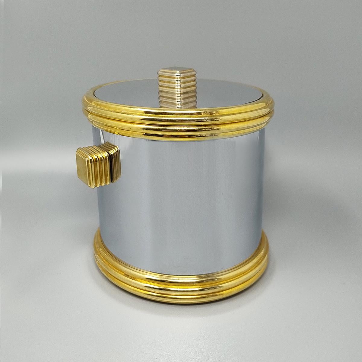 1960s Gorgeous Ice Bucket by Lancel. Made in France (Französisch) im Angebot