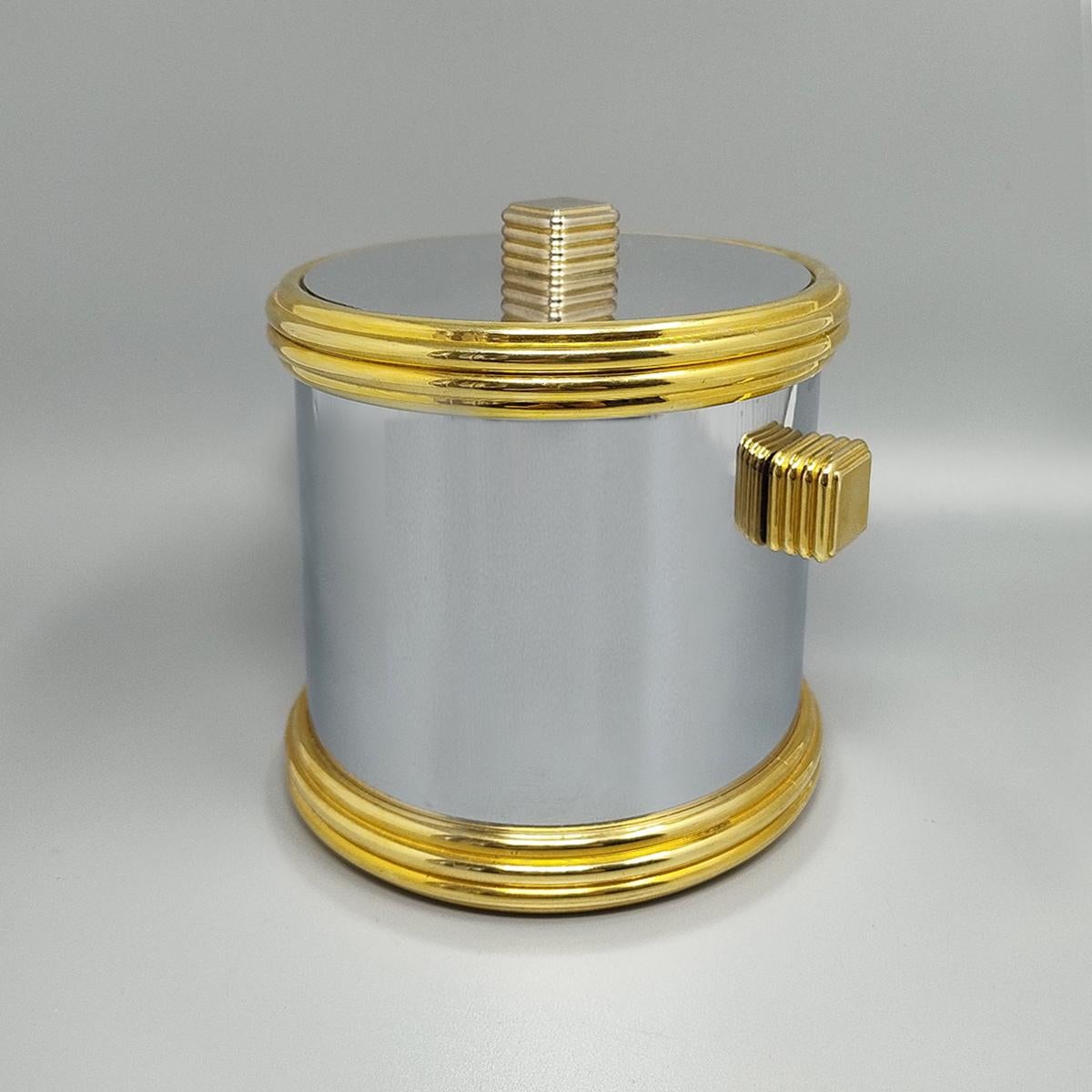 1960s Gorgeous Ice Bucket by Lancel. Made in France im Zustand „Hervorragend“ im Angebot in Milano, IT