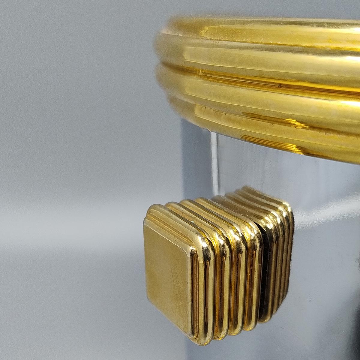 1960s Gorgeous Ice Bucket by Lancel. Made in France im Angebot 1