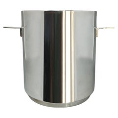 1960s Gorgeous Ice Bucket by Lino Sabattini for Christofle in Silver Plated.