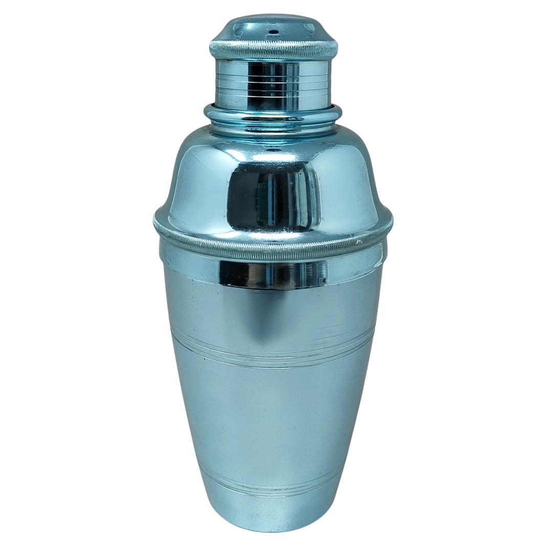 1960s Gorgeous Light Blue Cocktail Shaker by Lumium. Made in England For Sale