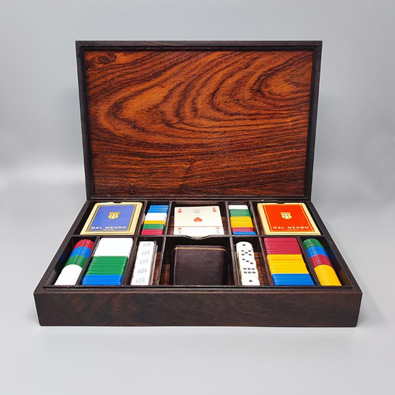 1960s Gorgeous Playing Cards Box by Ottaviani, Made in Italy In Excellent Condition In Milano, IT