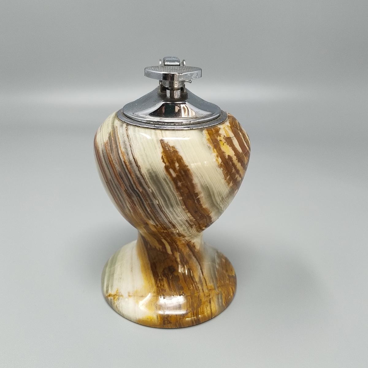 1960s Gorgeous Smoking Set in Onyx. Made in Italy For Sale 1