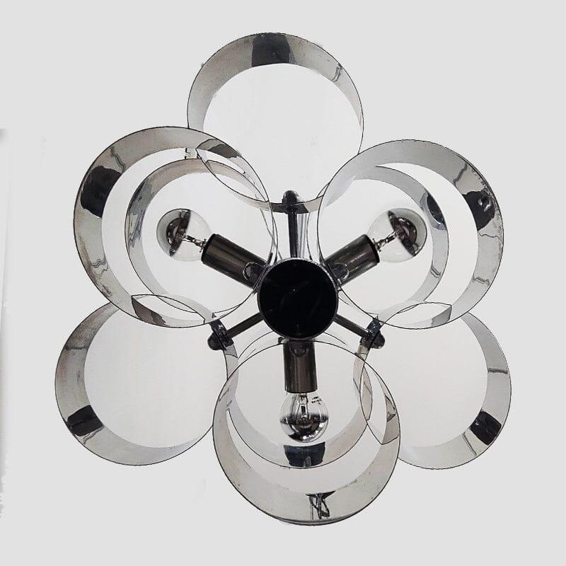1960 Splendida lampada a sospensione A Space di Max Sauze per Sciolari, Made in Italy in vendita 3