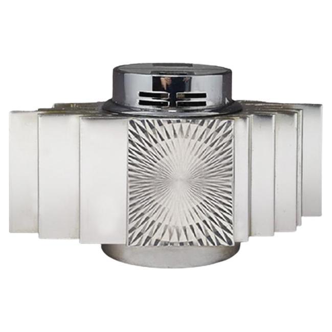 1960s Gorgeous Table Lighter by Sarome in Aluminium