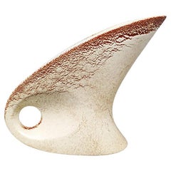 1960s Gorgeous Vase by Bertoncello in Ceramic. Made in Italy