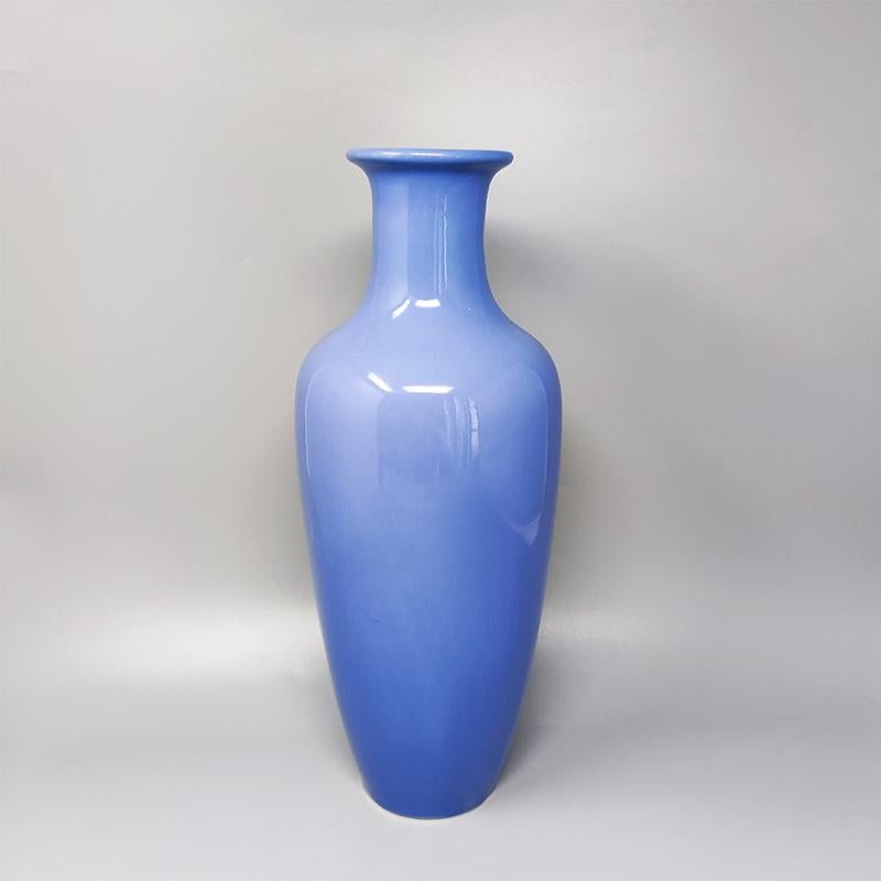 1960s Gorgeous vase by F.lli Brambilla, in ceramic. This vase is in excellent condition. Made in Italy.
Dimension:
Vase diameter 6,29 x 15,74 H inches
Vase diameter 16 cm x 40 H cm.