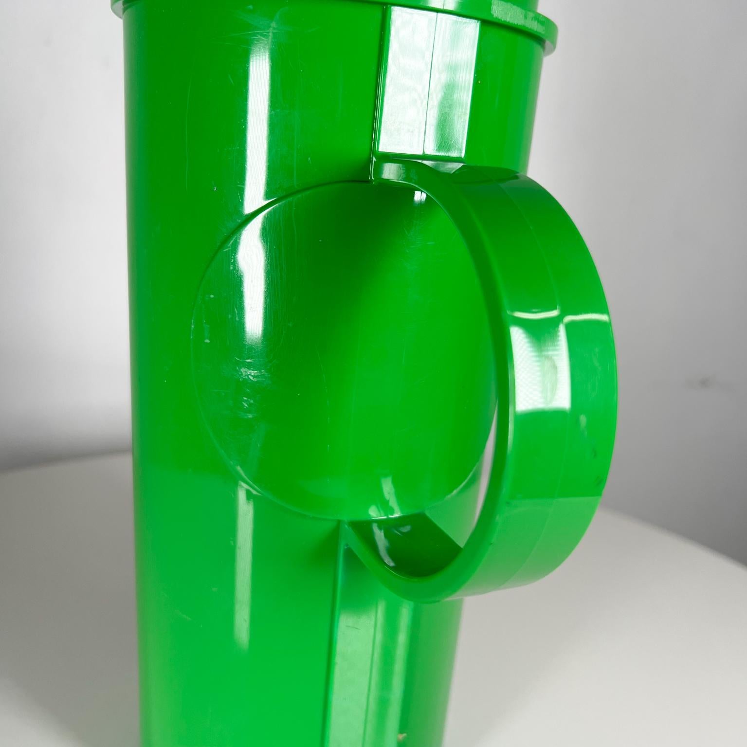 1960s Green Pitcher Modern Dansk Designs Patio Plastic Barware 5