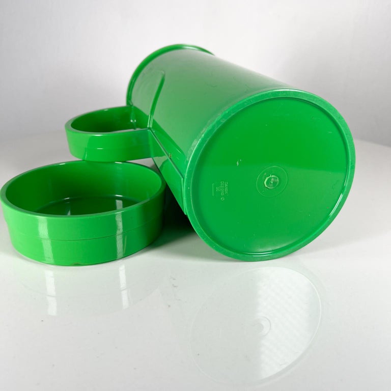 1960s Green Pitcher Modern Dansk Designs Patio Plastic Barware For Sale