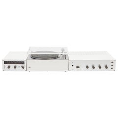 1960s Grey Stereo System by Dieter Rams Made in Germany