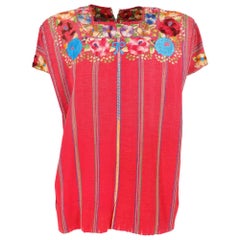 Vintage 1960s Guatemala Handmade Top