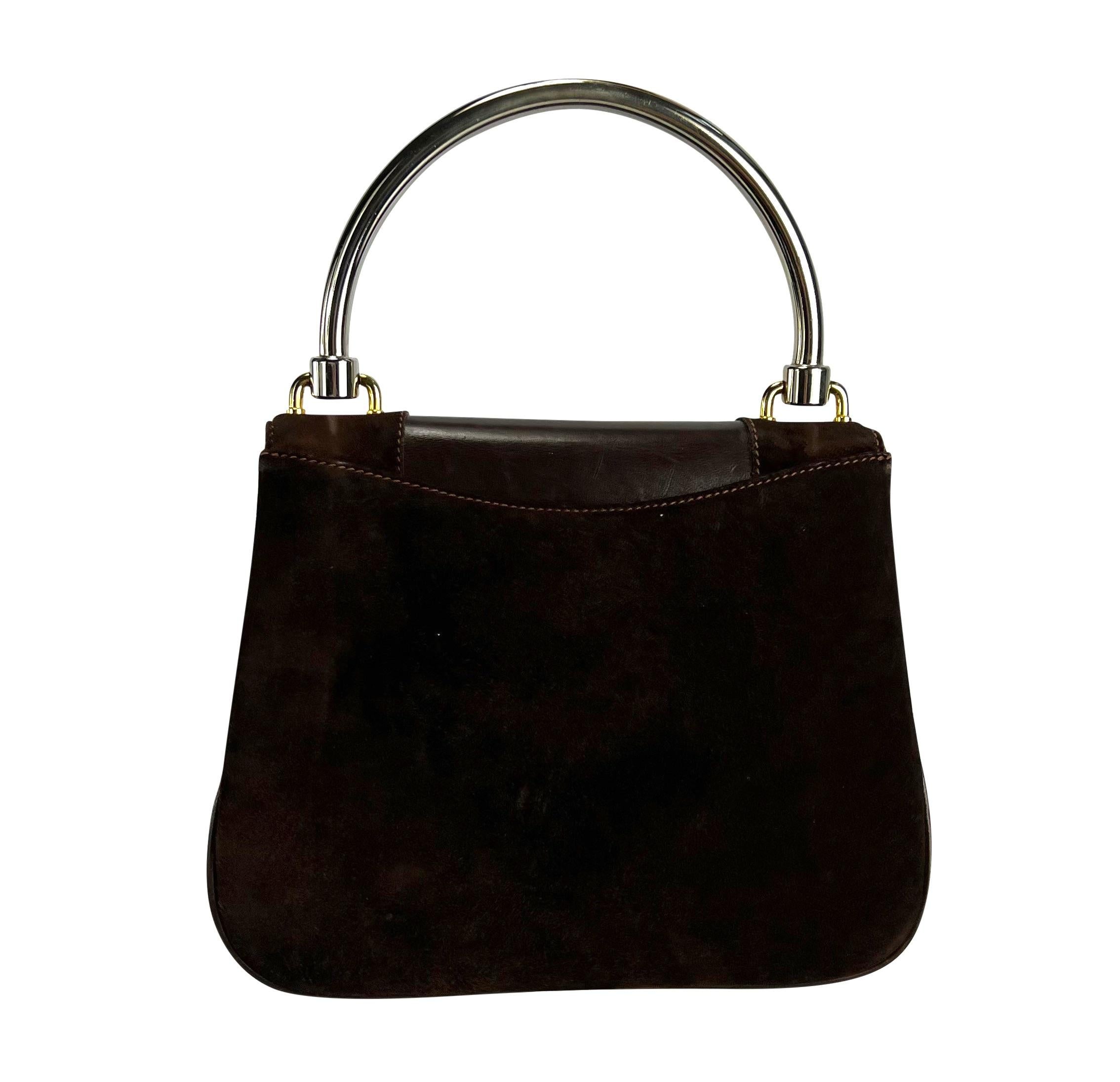 vintage gucci color block purse