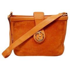 1960's Gucci  Suede Purse