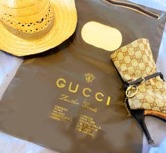 1960s Gucci Travel Dust Cover Zipped Bag