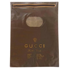 Used 1960s Gucci Travel Dust Cover Zipped Bag 