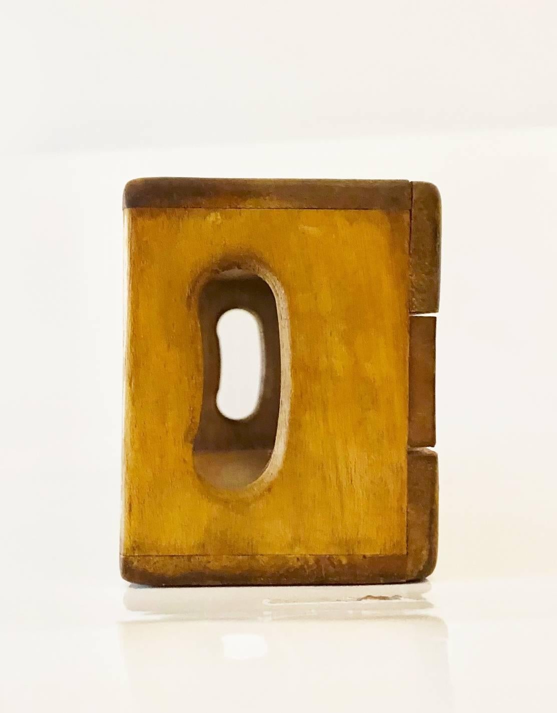 Women's or Men's 1960s Gucci Wooden Storage Tray Box