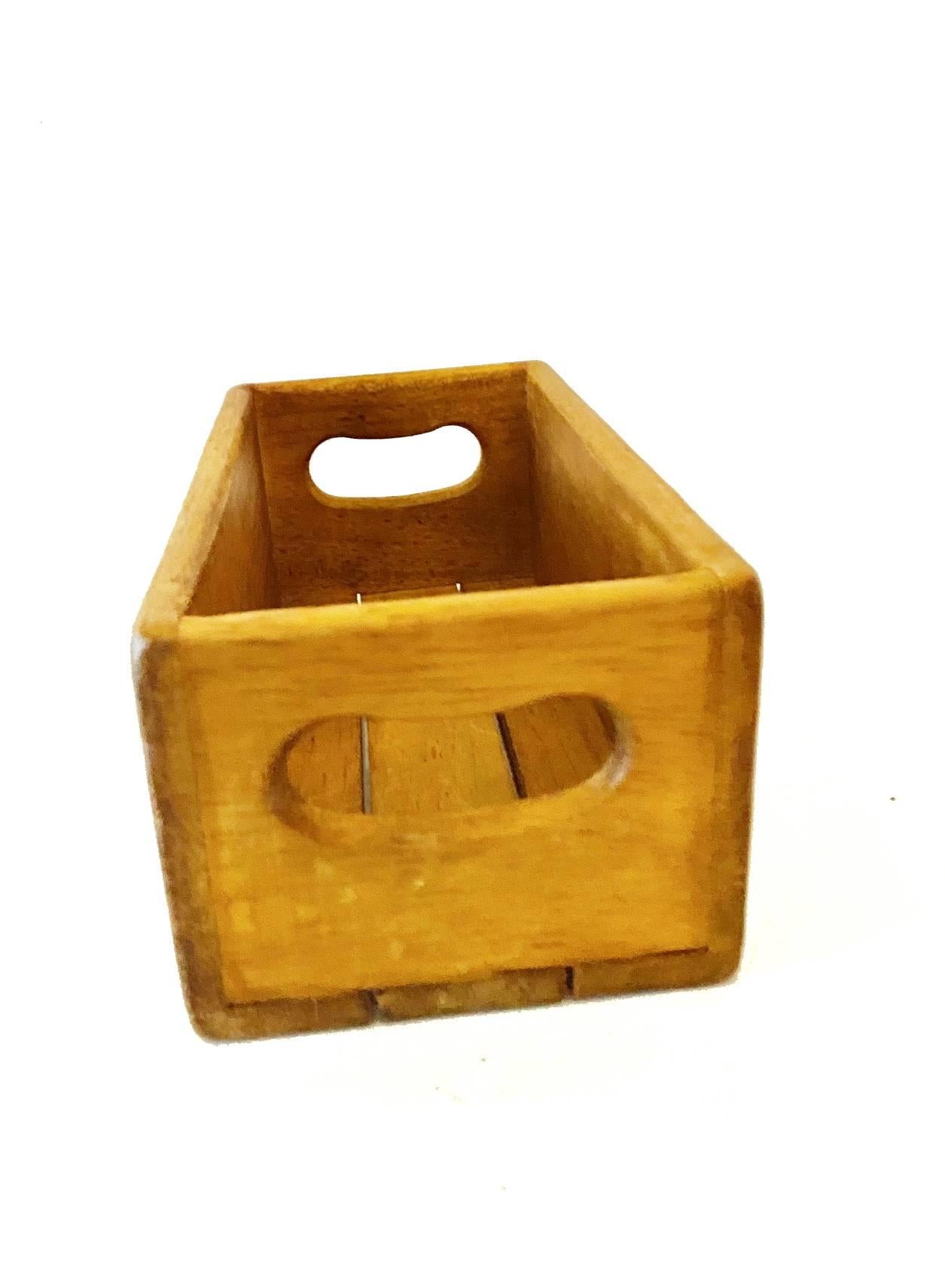 1960s Gucci Wooden Storage Tray Box 2