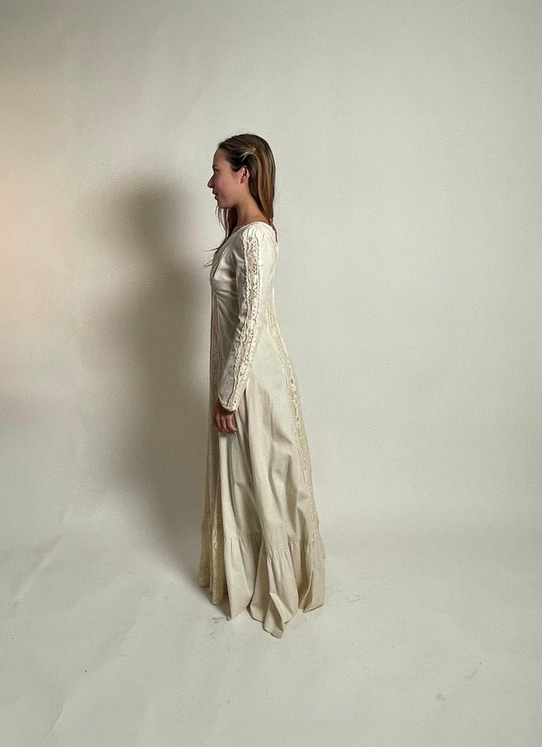 black label gunne sax dress 1970s Black Label Gunne Sax Velvet Dress main image 0