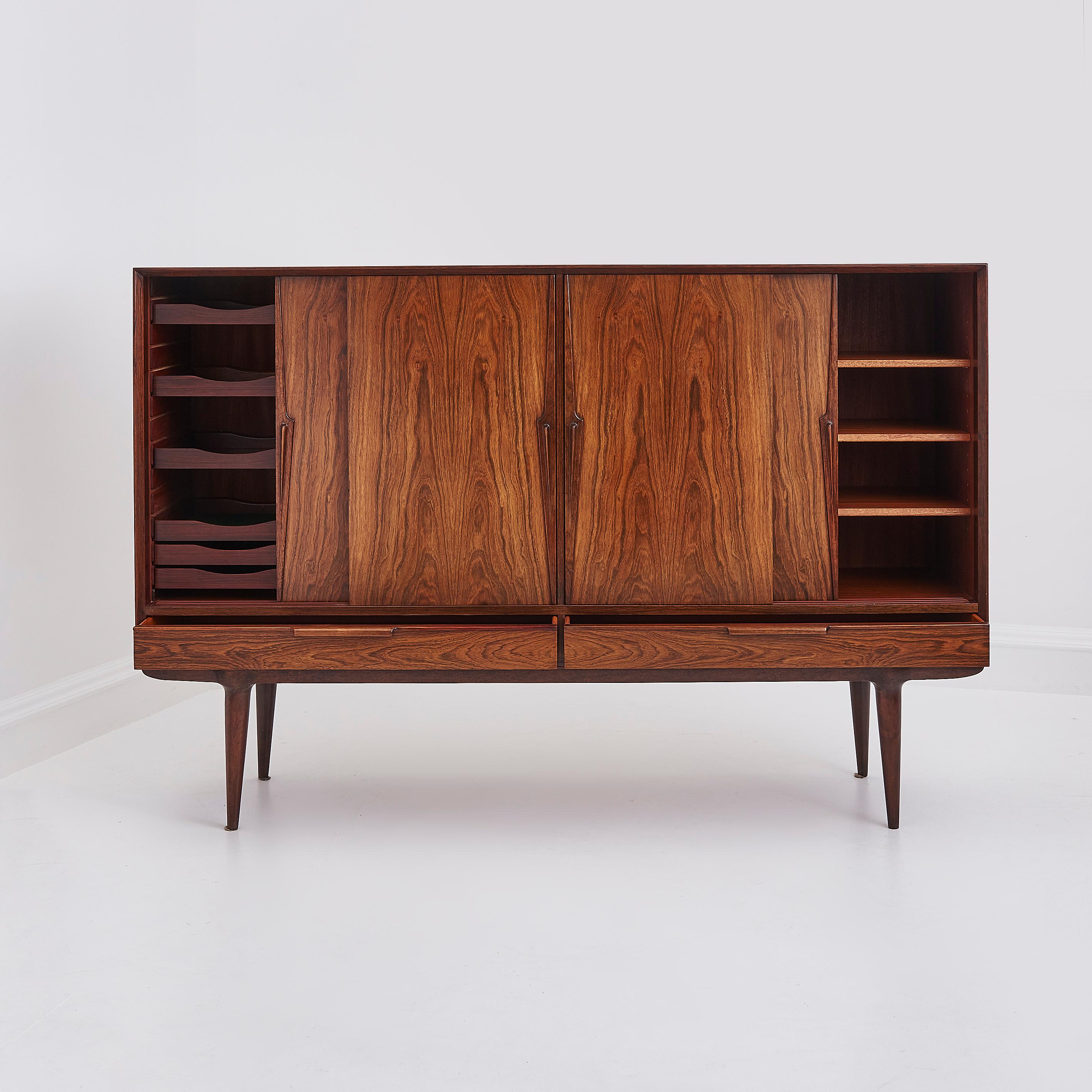 Mid-Century Modern 1960's Gunni Omann Danish Rosewood Sideboard