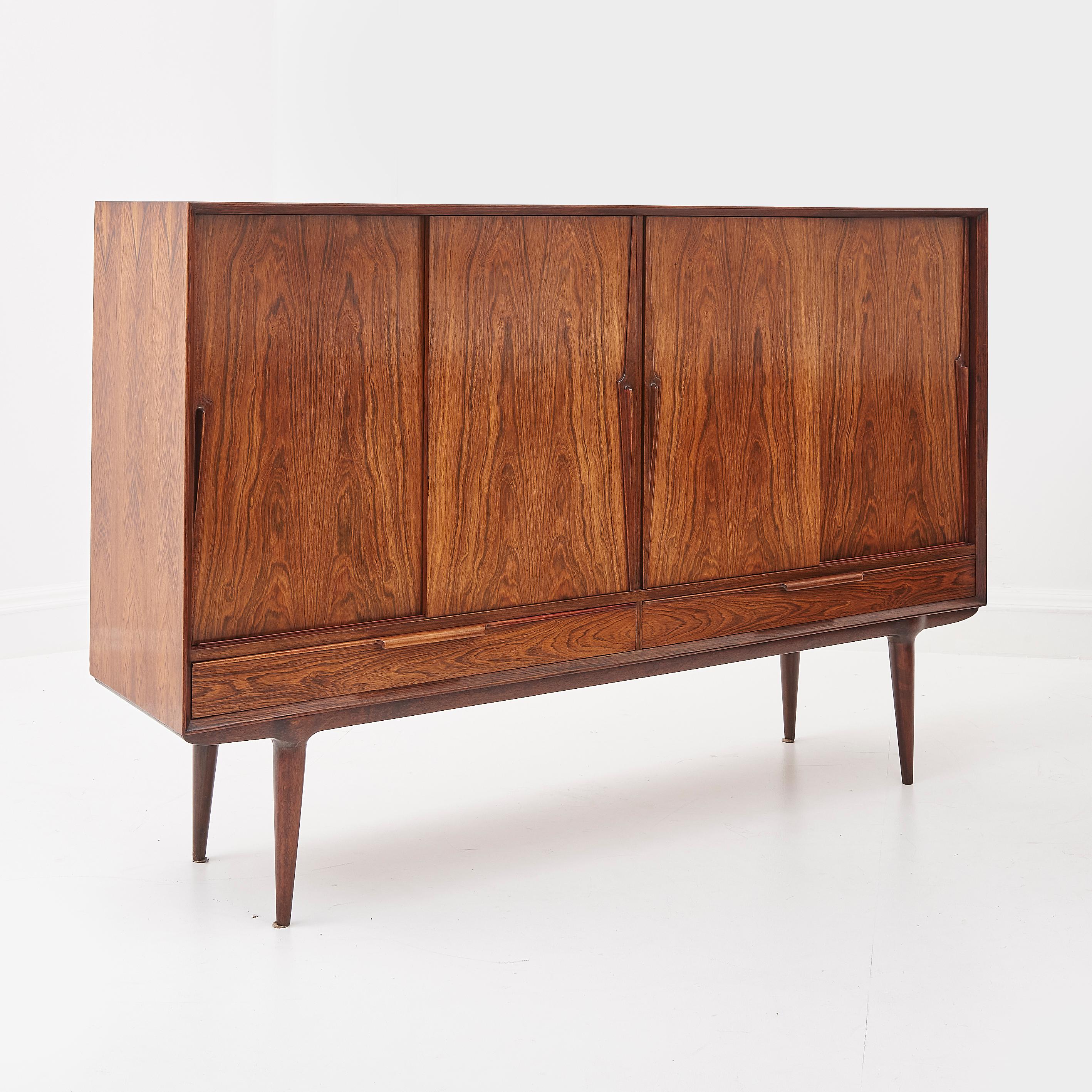 Mid-20th Century 1960's Gunni Omann Danish Rosewood Sideboard