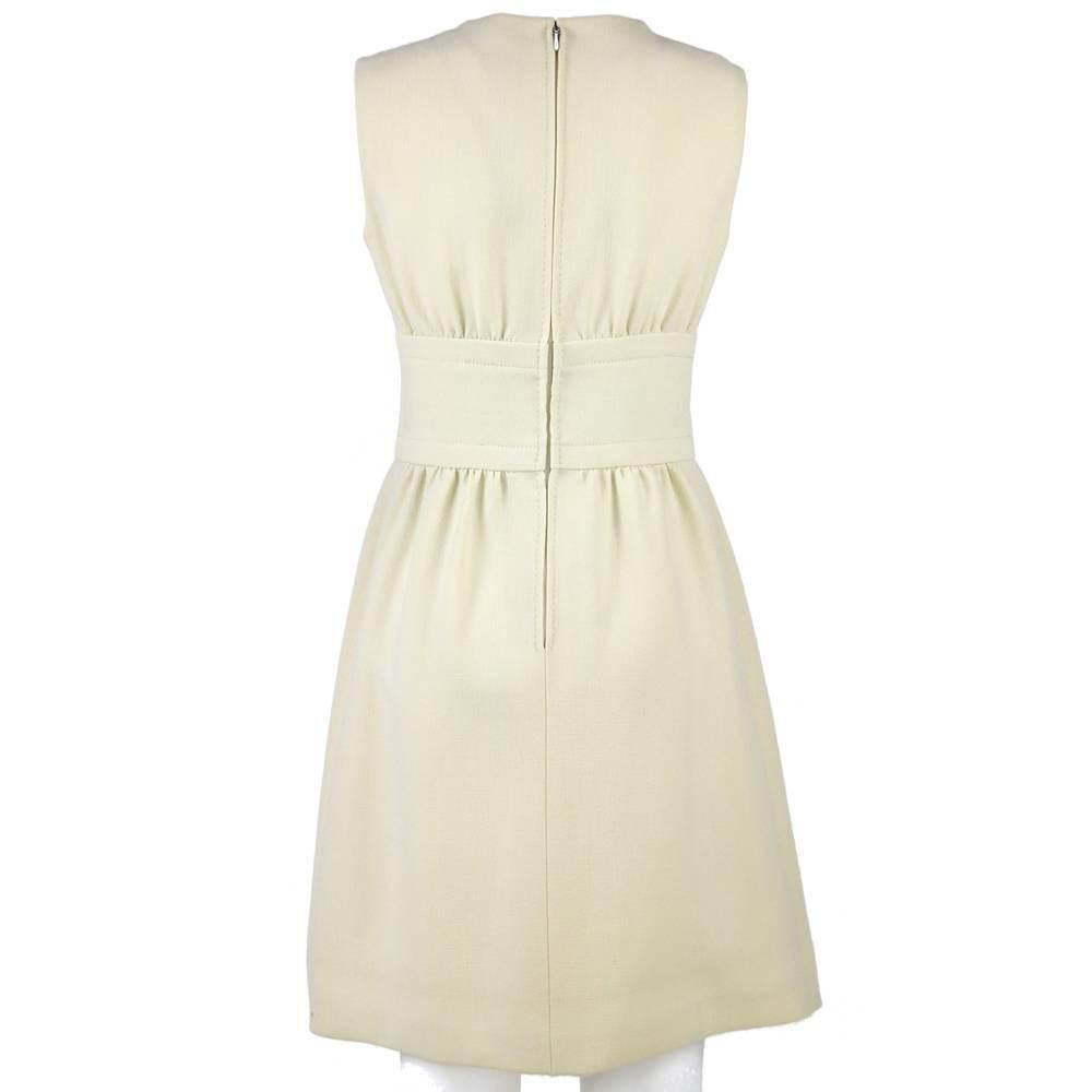 1960s Guy Laroche White Dress In Good Condition In Lugo (RA), IT