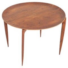1960s H Engholm and Svend Aage Willumsen for Fritz Hansen Foldable Tray Table