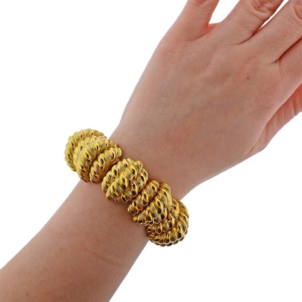 Women's 1960s Hammerman Brothers Gold Bracelet