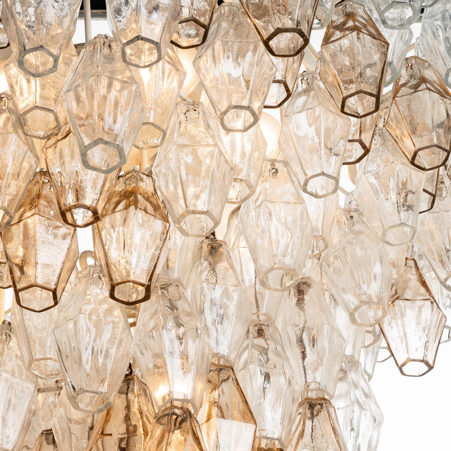 1960s Hand Blown Glass Chandelier by Carlo Scarpa for Venini 5