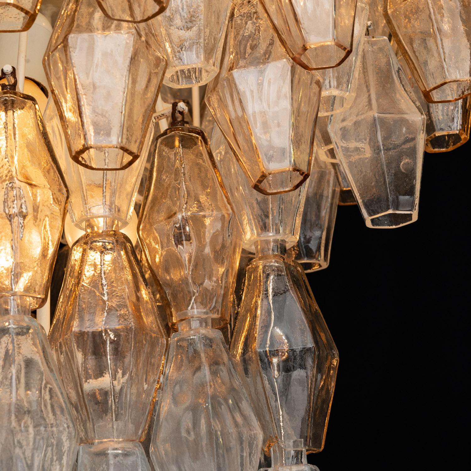 1960s Hand Blown Glass Chandelier by Carlo Scarpa for Venini 13