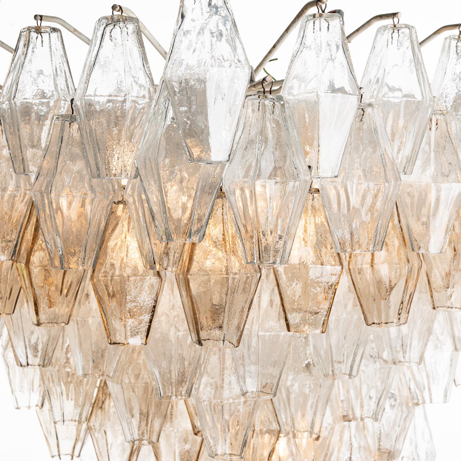 1960s Hand Blown Glass Chandelier by Carlo Scarpa for Venini 1