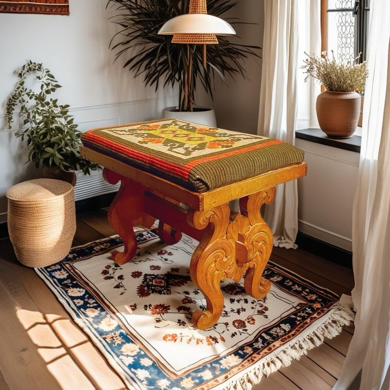Panca/sgabello norvegese di metà secolo in stile classico - Fascino scandinavo fatto a mano - Mobili di piccole dimensioni

Aggiungi un tocco di eleganza scandinava vintage alla tua casa con questa panca o seduta da ingresso unica nel suo genere,