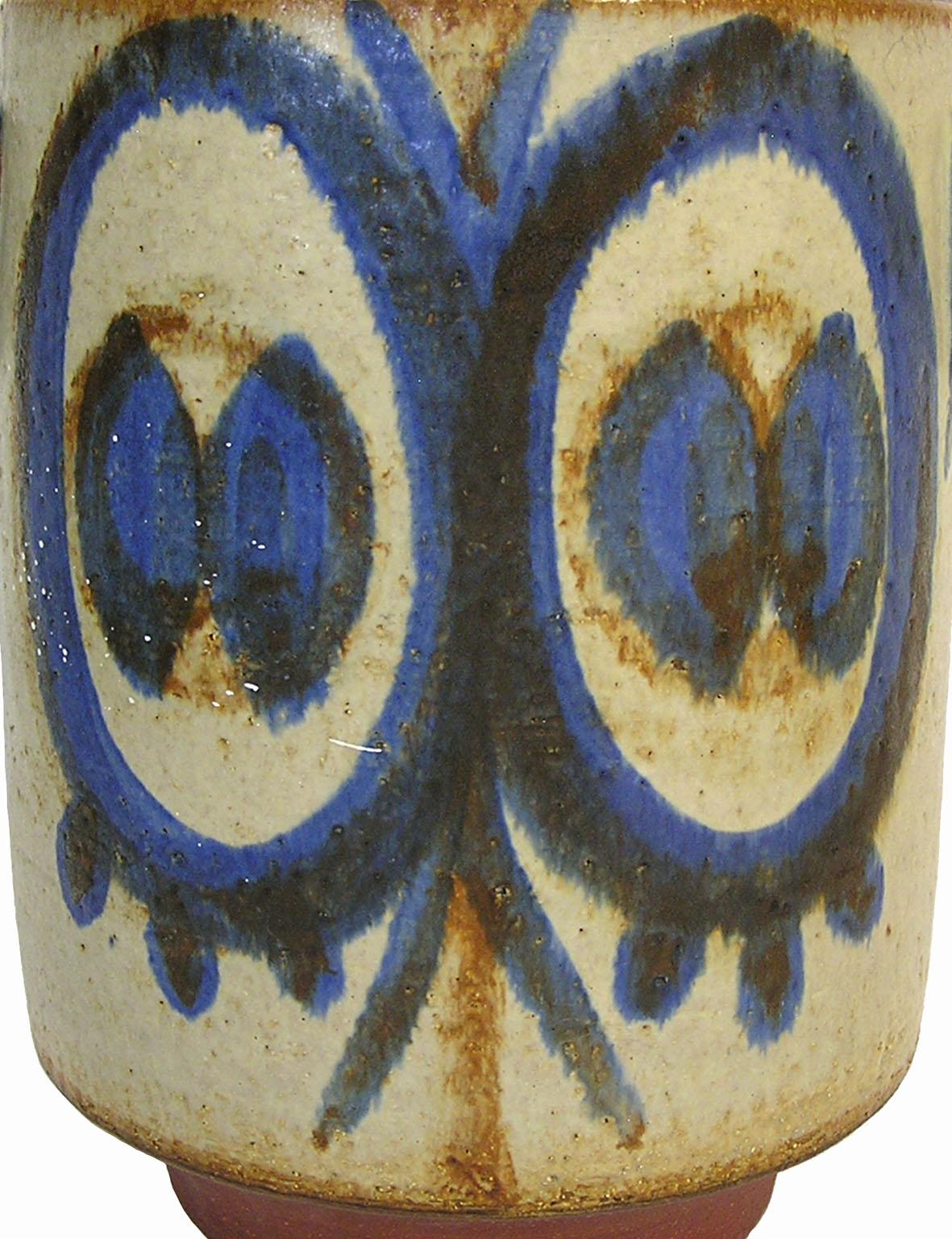 1960s Handled Soholm Pottery Planter Vase by Svend Aage Jensen, Denmark For Sale 1