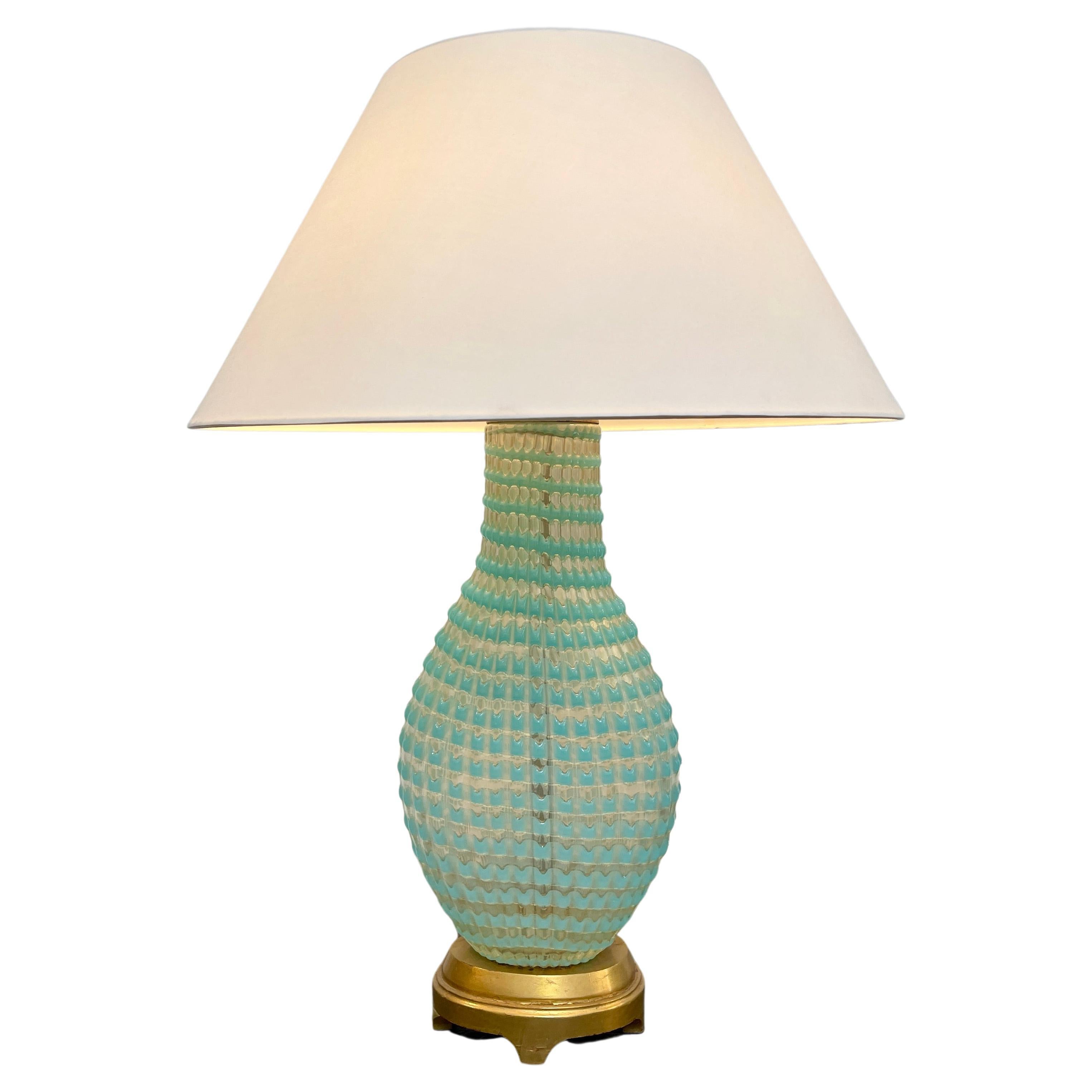1960s Handmade Murano Glass Lamp