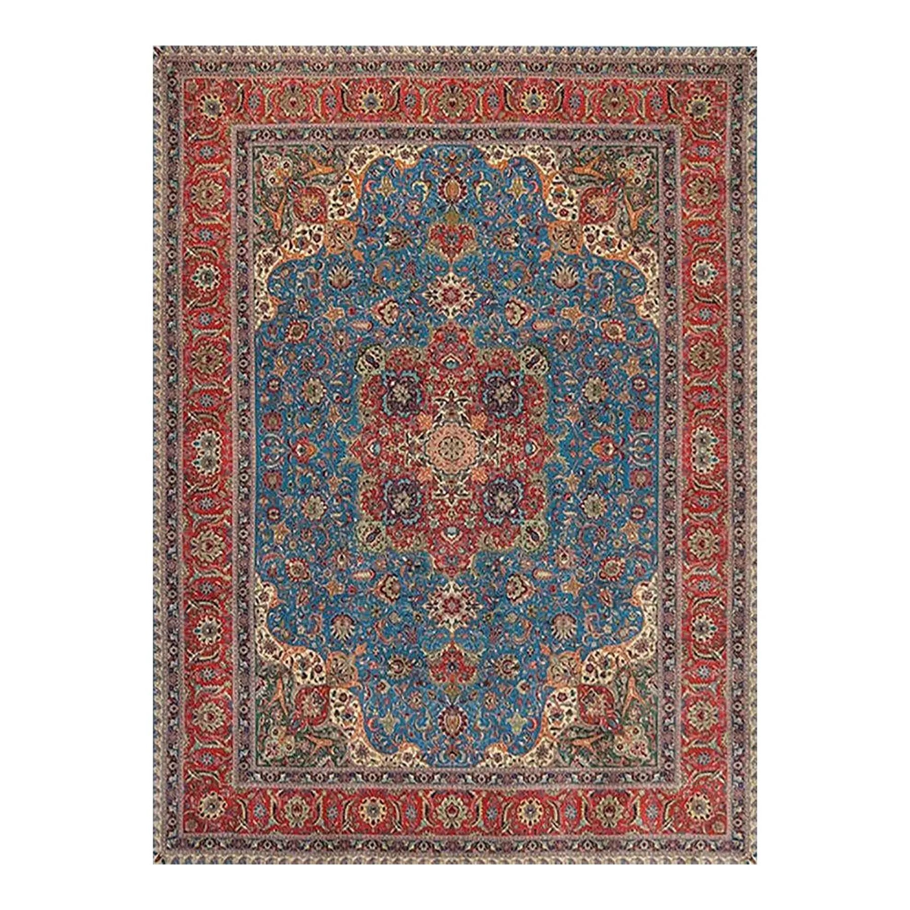 1960s Handwoven Persian Tabriz Wool Rug, Masterpiece Antique Design 10' x 13' For Sale