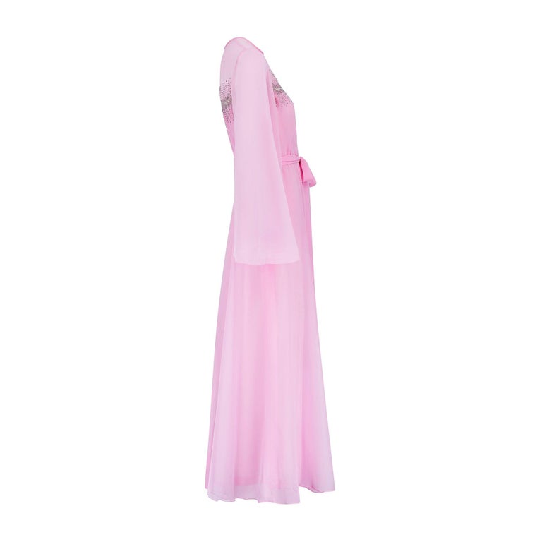 strapless open back dress Eve Mermaid Gown- Candy Pink 4 main image 0