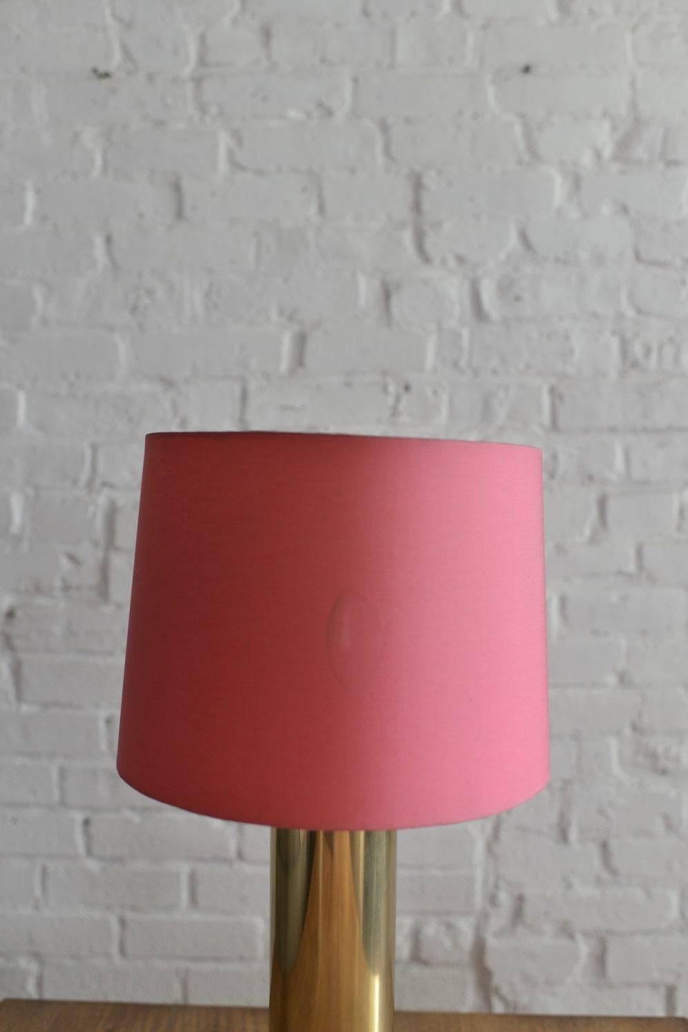 1960s Hans Agne Jakobsson for Ab Markyard Brass Table Lamp For Sale 6
