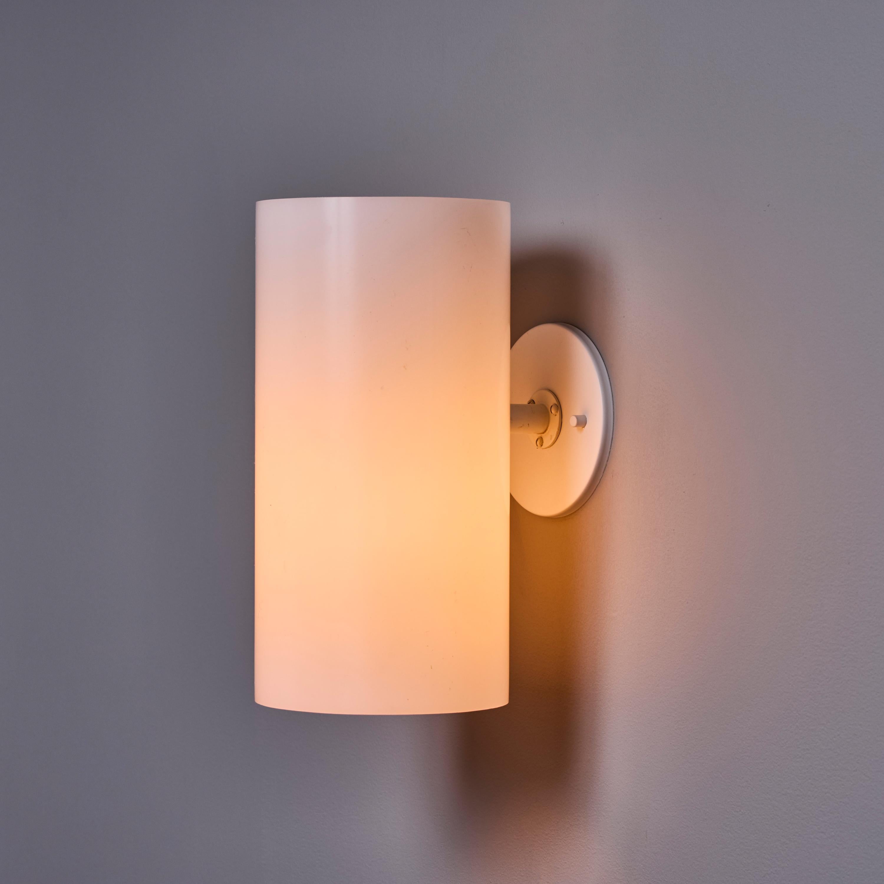 Lampade da parete cilindriche anni '60 di Hans-Agne Jakobsson modello #V157 per AB Ellysett in vendita 2