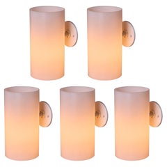 1960s Hans Agne Jakobsson Model #V157 Cylindrical Wall Lamps for AB Ellysett