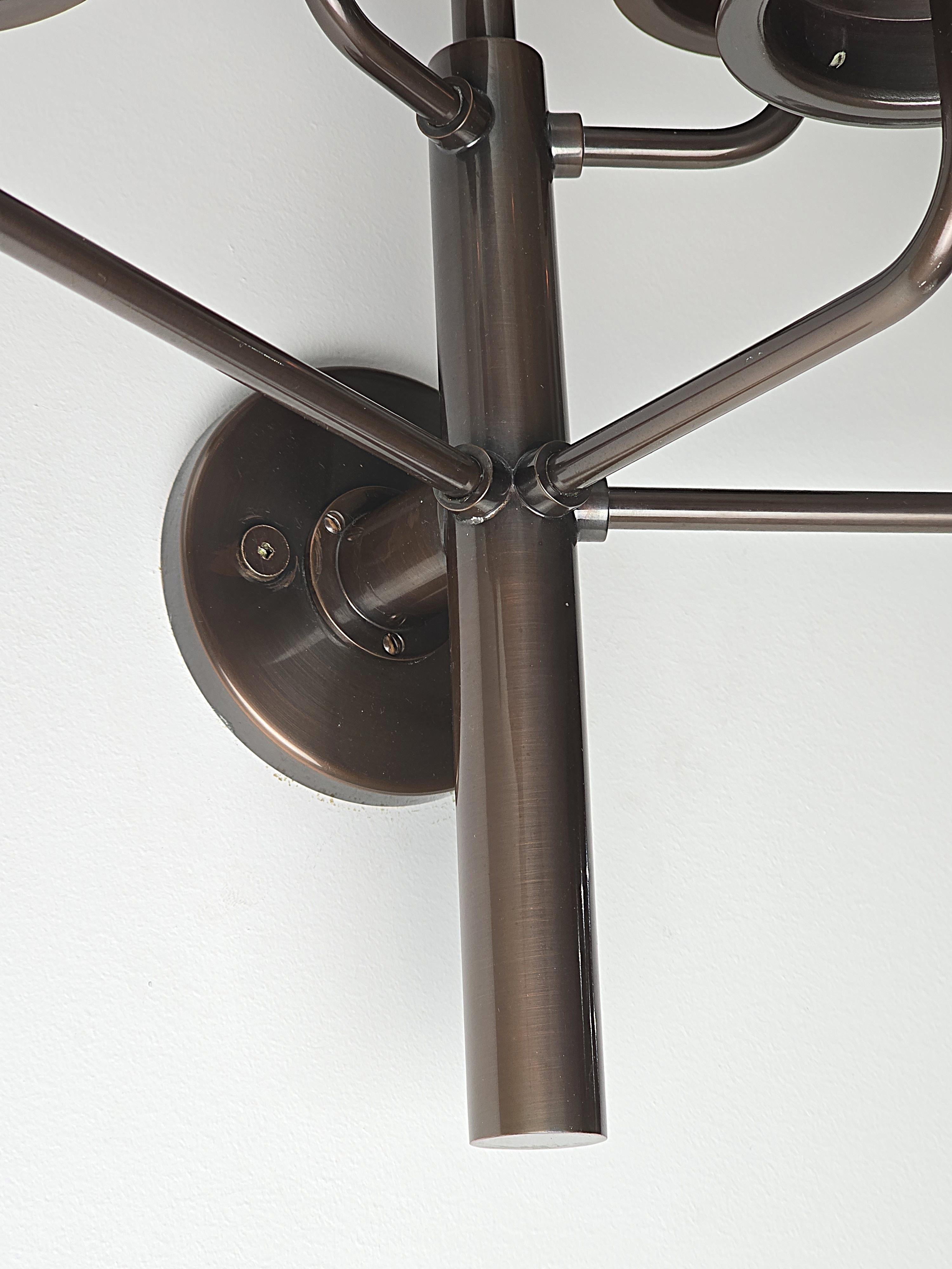 Aplique de pared Hans-Agne Jakobsson de los años 60 V 169/5  en Latón Antiguo en venta 6